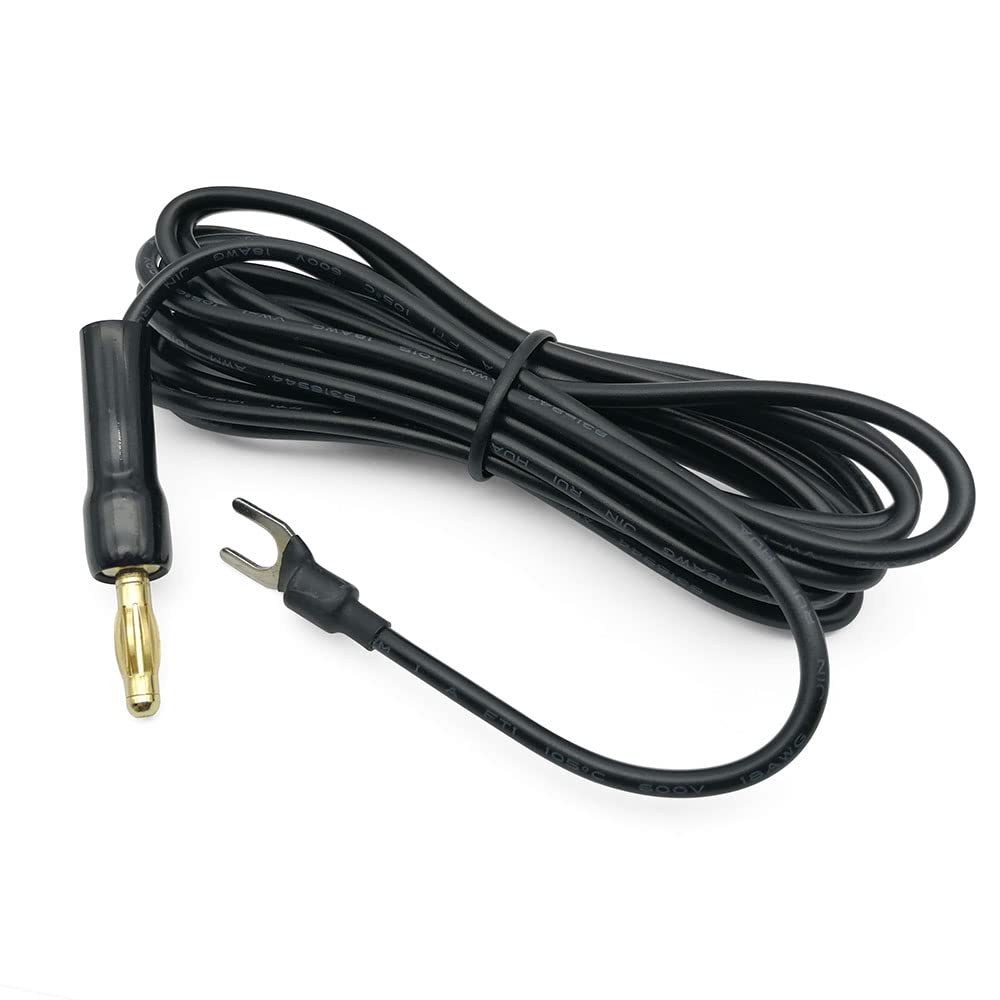 AOTWD Turntable Custom Ground Wire Plug Plated 5.9 Feet Long for Technics Sl Models-New
