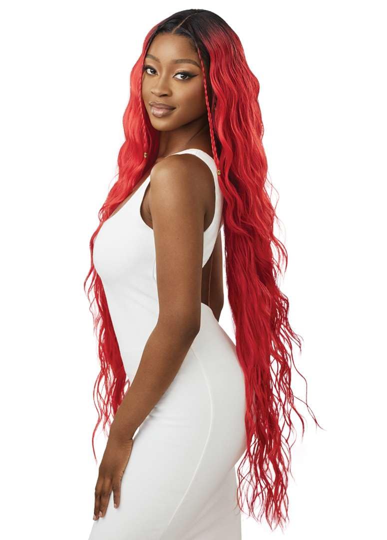 Outre Lace Front Wig - Melted Hairline - Lorenza (DRFF2/CINNAMON MOCHA)