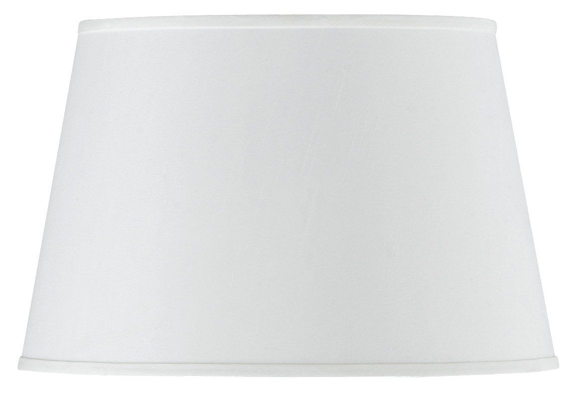 Cal Lighting SH-1249 Fabric Shade, Round, 11-Inch, Glass, 13inx 17inx 11in, Color: See Image