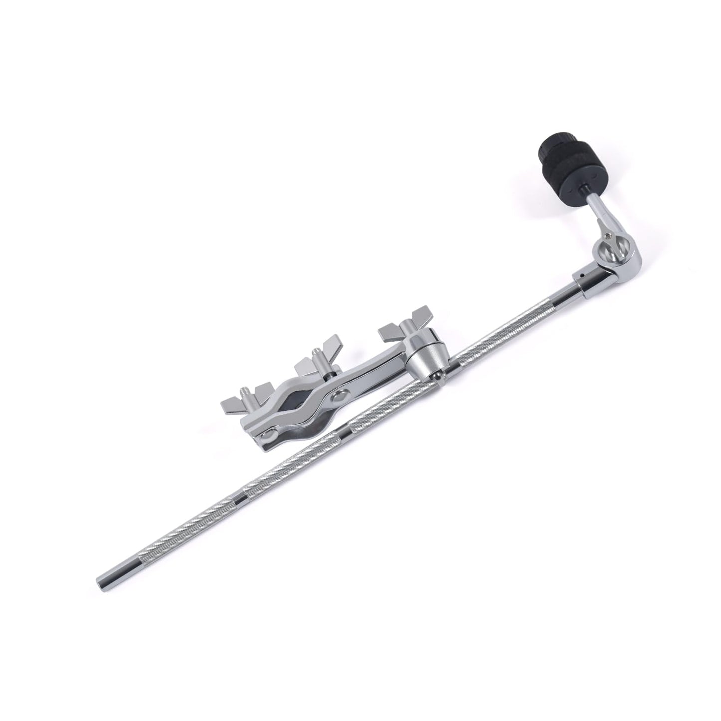 Seteol Cymbal Boom Arm Holder With Clamp, L-Arm Rod With Bracket Holder Extension Arm Attachment, Cymbal Stand Mount For Drum Ha