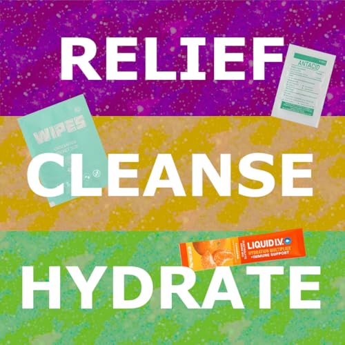 Wellness Support Recovery Kit, Travel-Ready Morning Recovery Pack with 10 Essentials, Single Pack