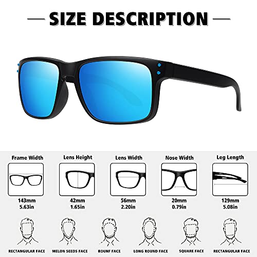MEETSUN Polarized Sunglasses for Men Women Sports Driving Fishing Glasses UV400 Protection