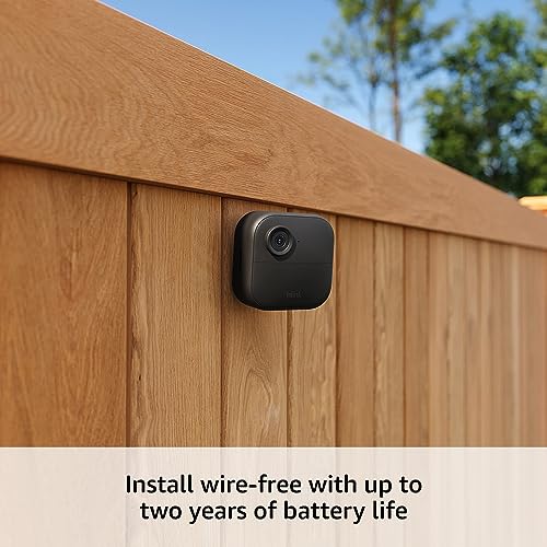 Like-New Blink Outdoor 4 with Sync Module 2 – Wireless smart security camera, two-year battery, 1080p HD day and infrared ...