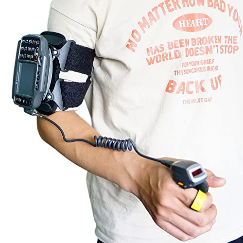 Wearable Arm Wrist Mount for Symbol WT4070 WT4090 WT41N0 Reg Straps SG-WT402320-06R Left&Right Hand Wearable with Self-Adh...