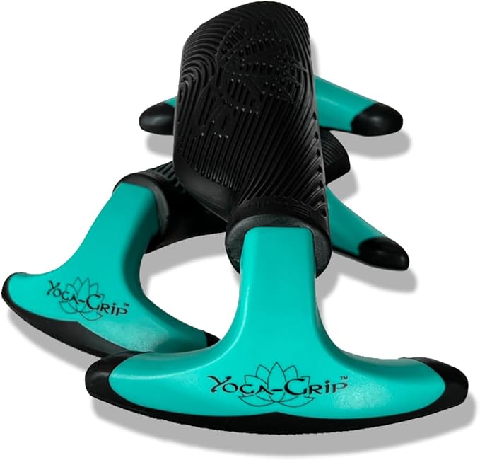 Yoga-Grip, Premium Quality Wrist Alignment Yoga Blocks to Eliminate Wrist Pain in All Poses - Great for Yoga, Pushups and ...