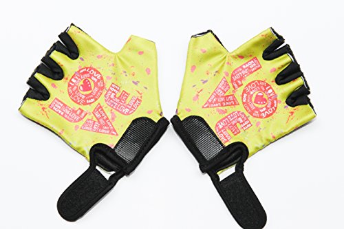 HANG Monkey Bar Gloves 7 and 8 Children Kids with Grip Control Girls Scooter Climbing Parkour Gloves