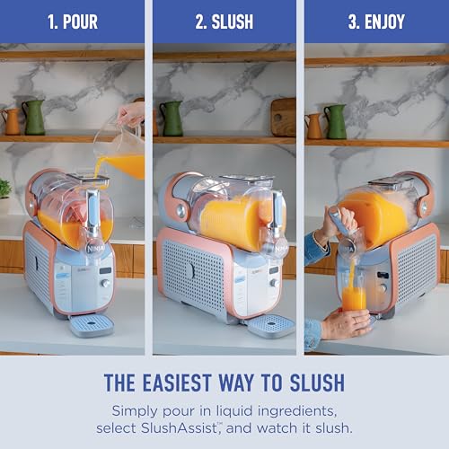 Ninja SLUSHi Max XXL Smart Frozen Drink Maker | Top Performance & Smart Technology, Party-Size 150oz Capacity, No Ice Need...