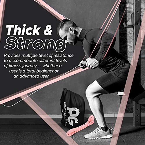 Physix Gear Workout Bands for Pullups Set, Pull Up Resistance Bands Set, Long Bands for Workout and Exercise Bands Pull Up...