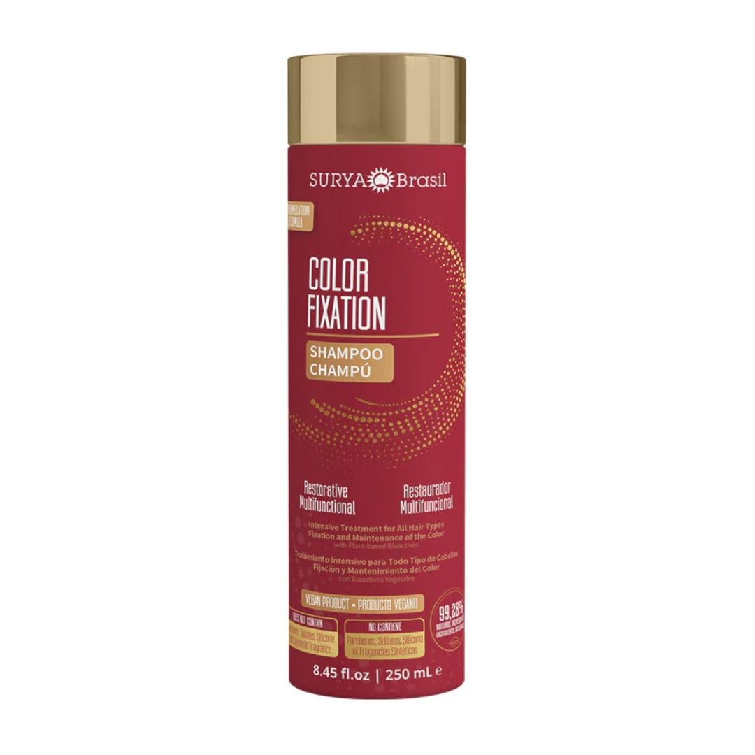 Color Fixation Restorative Shampoo Surya Nature, Inc 8.45 oz Liquid