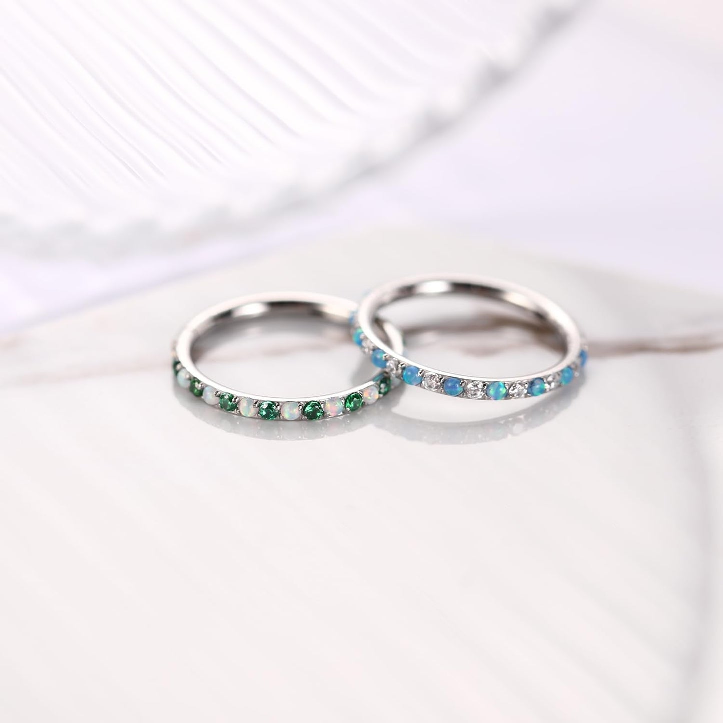 FUNLMO 16G Septum Ring Nose Ring Hoop Cartilage Conch Daith Tragus Helix Piercing Jewelry 8mm Silver