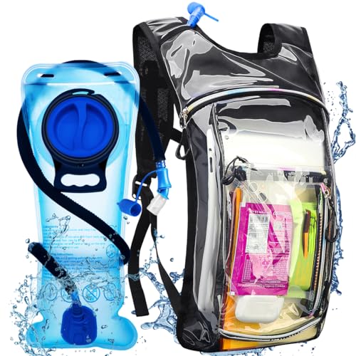 Cofurni Hydration Backpack with 2L Water Bladder, Raves Water Backpack, Lightweight Insulation Hydration Pack for Men and ...
