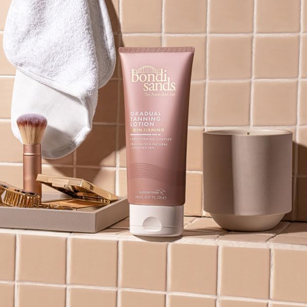 Bondi Sands Skin Firming Gradual Tanning Lotion, Skin-Firming Complex Builds to a Natural-Looking Tan for Tight, Glowing Skin, 1