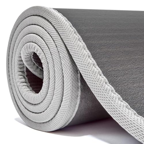 adidas 10mm Extra Thick Training Mat with Carrying Strap and Non-Slip Textured Base - Cushioned Workout Mat for Home Gym, ...