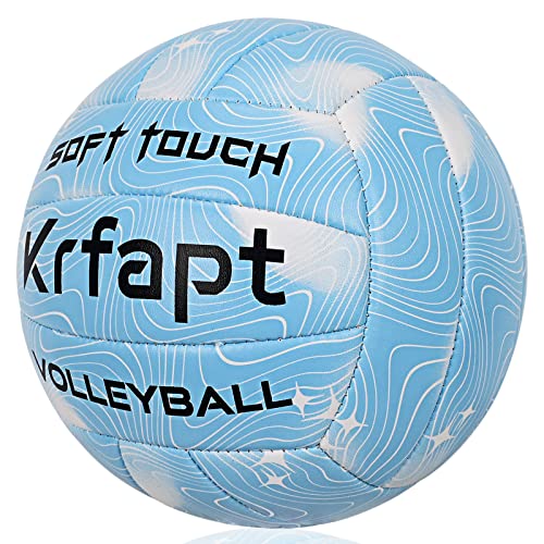 Volleyball - Beach Volleyball Official Game Ball Size 5 for Youth & Adults (Ages 8-12) - Soft Touch Waterproof for Indoor...