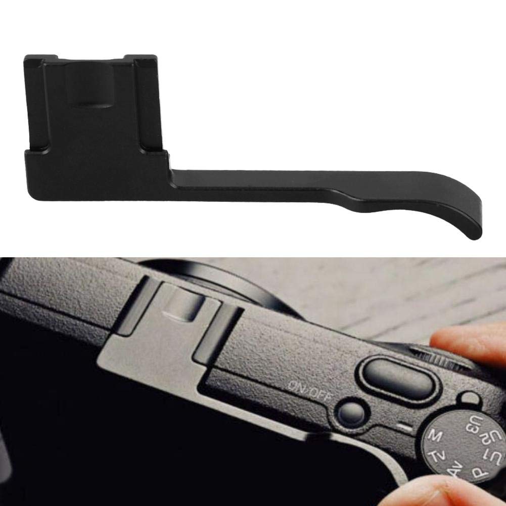 Camera Thumb Grip, Gr3 Aluminum Alloy Thumb Rest Up Hand Grip Replacement For Gr Grii Griii, For X70(Black)