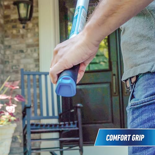 Unger Professional Connect & Clean 3’-6’ Aluminum Telescopic Extension Pole with Locking Cone & Quick-Flip Clamp – Compati...