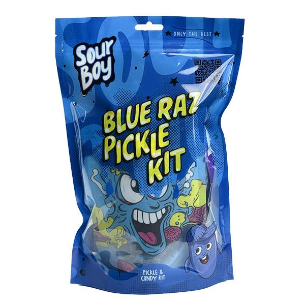 Sourboy Blue Raspberry Pickle Kit