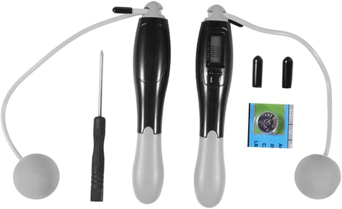 BESPORTBLE Smart Jump Rope with Digital Counter Fitness Skipping Rope for Indoor Workouts Modes for Calorie Distance and T...