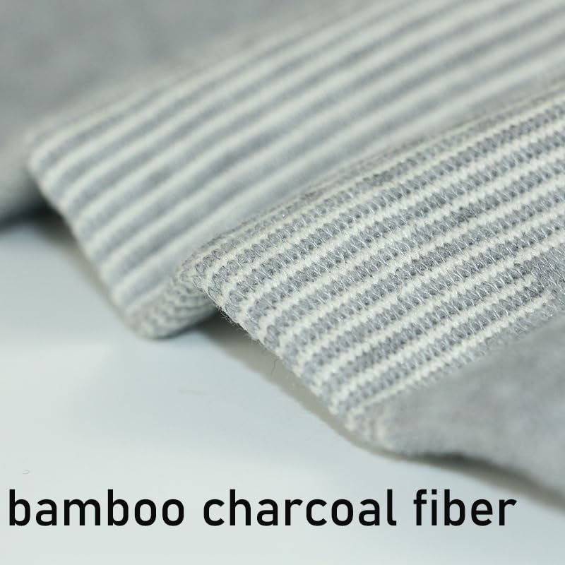 Bamboo Charcoal Knee Sleeve - Bamboo Knee Brace Bamboo Compression Knee Sleeve -Elastic Warm Knee Brace Bmboo Knee Sleeve ...