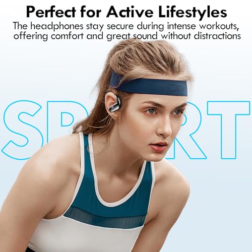 kurdene Wireless Earbuds Bluetooth Headphones Sport,Over Ear Buds with Deep Bass Sound,60Hrs Playtime Earphones Redesigned...