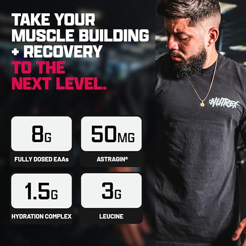 Nutrex Research EAA Hydration | EAAs + BCAA Powder | Muscle Recovery, Strength, Muscle Building, Endurance | 8G Essential ...