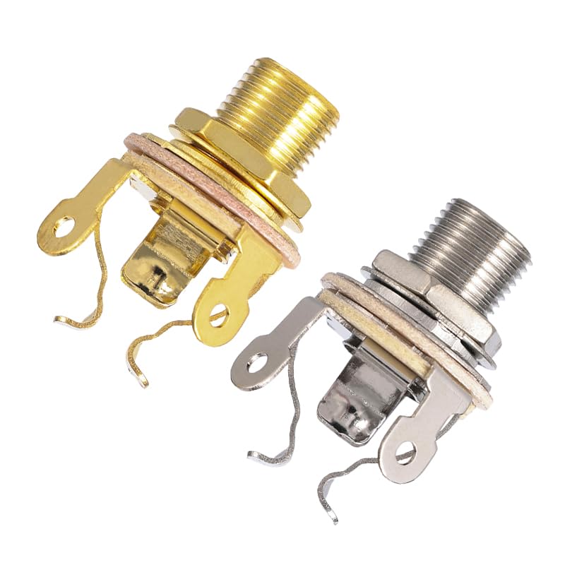 Ulfsaar Full-Contact Output Jack For Guitar/Bass, With Mounting Hardware