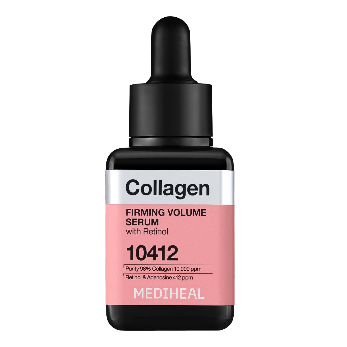 Mediheal Collagen Firming Volume Serum with Retinol 1.35 fl oz - Face Serum for Korean Glass Skin Look, Anti-Wrinkle, Pore Care