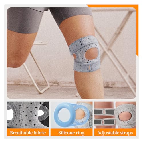 Relieflex Knee Brace for Women Men | Pain Relief Adjustable Patellar Tendon Support Sleeves Brace Knee Joint Strap for Hik...