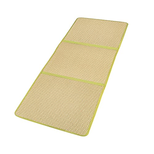 Eanpet Japanese Tatami Mat Foldable Floor Mats Non-Slip Futon Mattress Sleeping Mat Summer Yoga Mat Indoor Outdoor Runner ...