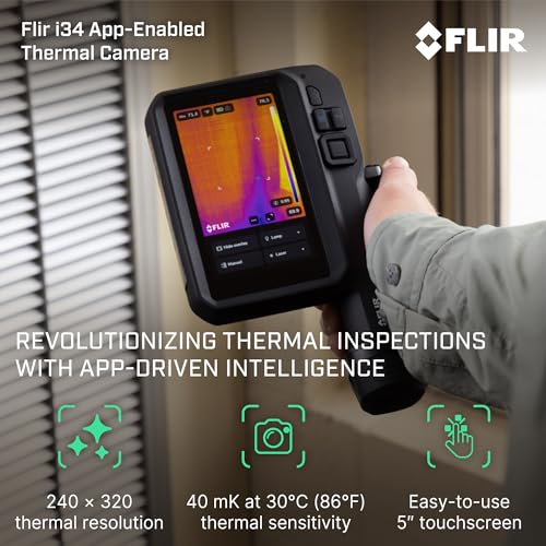 Flir i34: 240x320 App-Enabled Thermal Camera with ACE OS