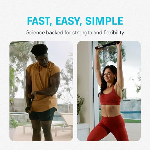Iso-Bow Pro by Bullworker | The Isometric Pocket-Companion for Strength Training, Stretching, and Working Out. Use self-Re...