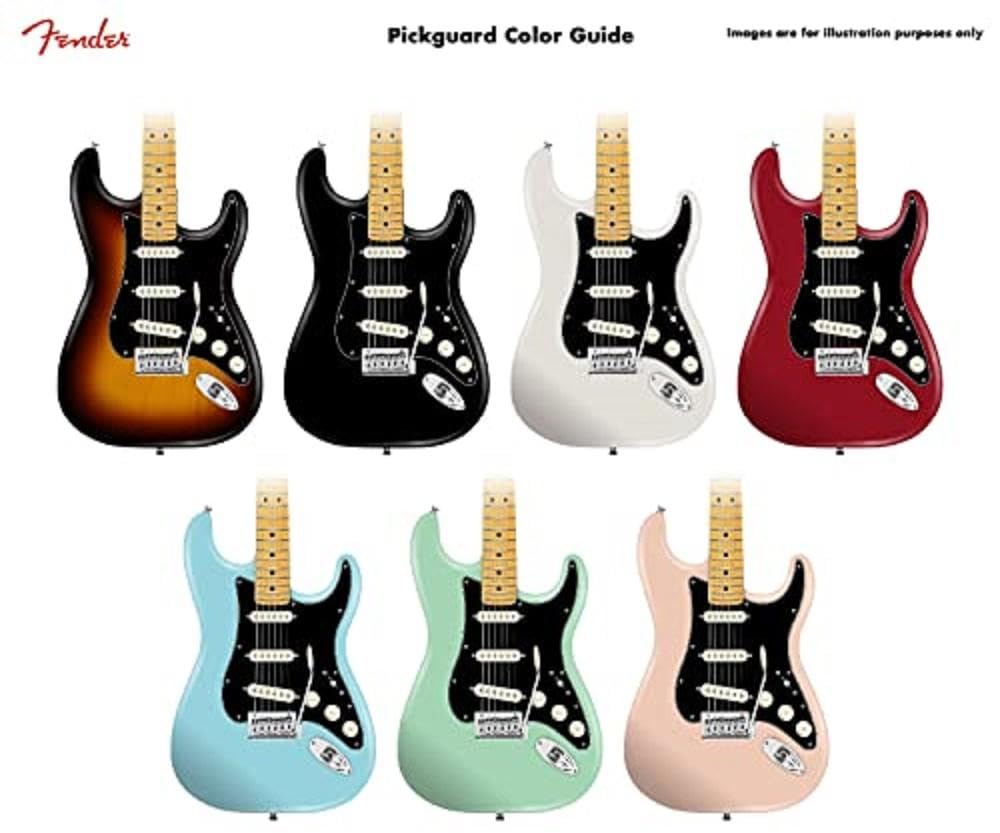 Fender Pre-Wired Strat Pickguard, Vintage Noiseless Sss Electric Guitar Electronics (0992344506)
