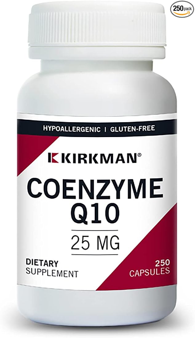 Kirkman Coenzyme Q10-25 mg - 250 Capsules