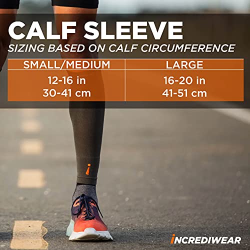 Incrediwear Calf Sleeve - Calf Sleeves for Men and Women to Help with Muscle Pain Relief, Shin Splints, and Muscle Recover...