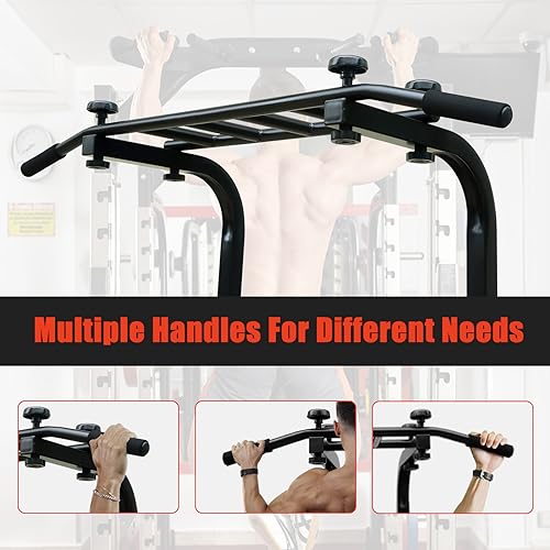 LSKSSNG Power Tower Dip Station Pull Up Bar for Home Office Gym, Multi-Function Workout Dip Station Power Tower for Full B...