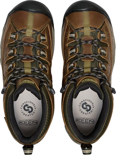 KEEN Men's Targhee 2 Mid Height Waterproof Hiking Boots