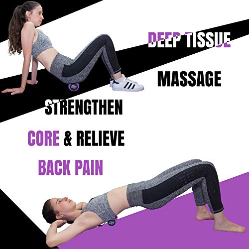 Fitballz Myofascial Trigger Point Release & Deep Tissue Therapy Kit 6 Pack – Foam, Spiky & Peanut Balls in 3 Sizes