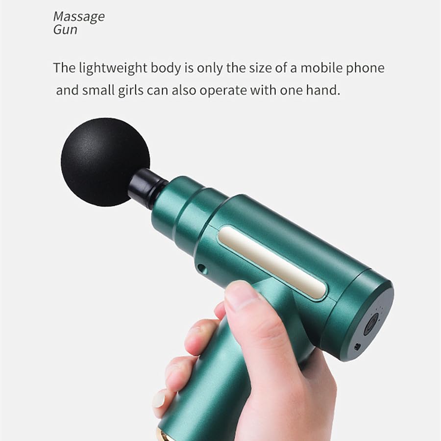 ZIIRCEH Massage Gun Deep Tissue,Percussion Massager with 9 Modes & 9 Intensities,Back Massager for Pain Relief Deep Tissu...