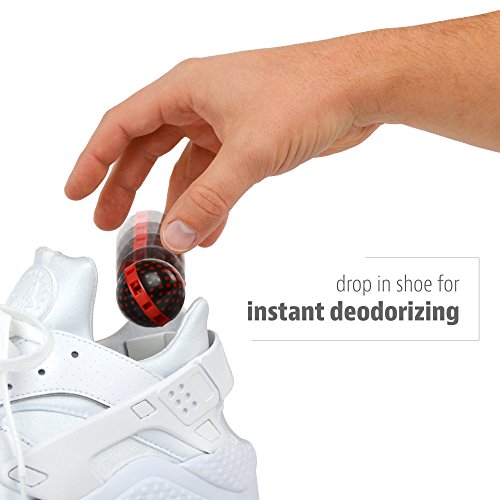 Sneaker Balls Odor-Fighting Shoe Fresheners, Eliminates Unpleasant Smells, Perfect For Sneakers, Gym Bags, Gear Bags, Draw...