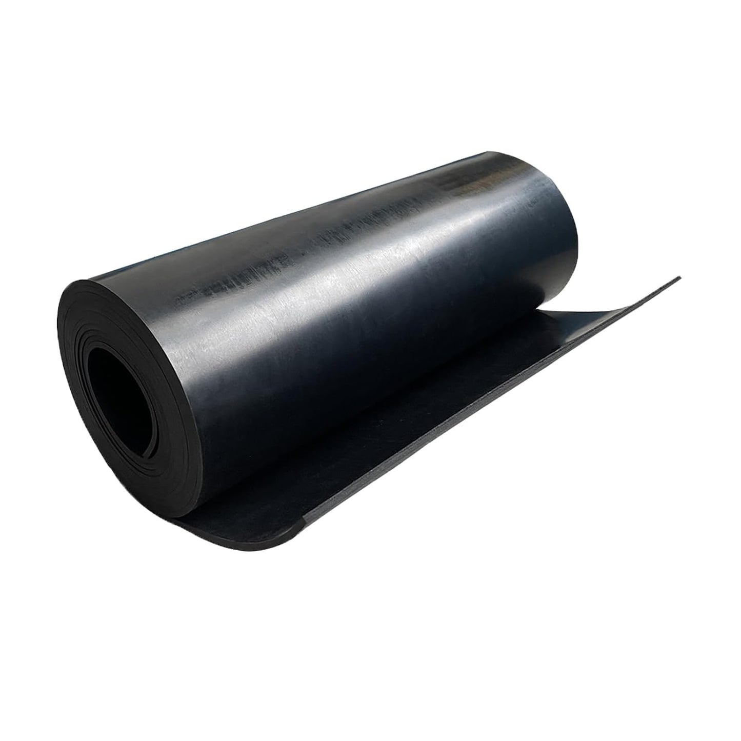 Solid Rubber Strips 1/8 (.125)" Thick X 12" Wide X 10'Long, Solid Rubber Sheet for Anti-Slip Pads, Flooring, Seals, Crafts, Anti-Vibration, Gaskets DIY