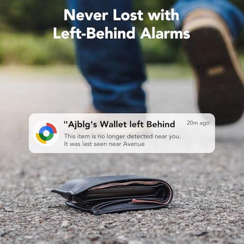 2 Pack Wallet Tracker Card for Android Bluetooth Tracker Work with Google Find Hub(Android Only), IP68 Waterproof, Item Fi...