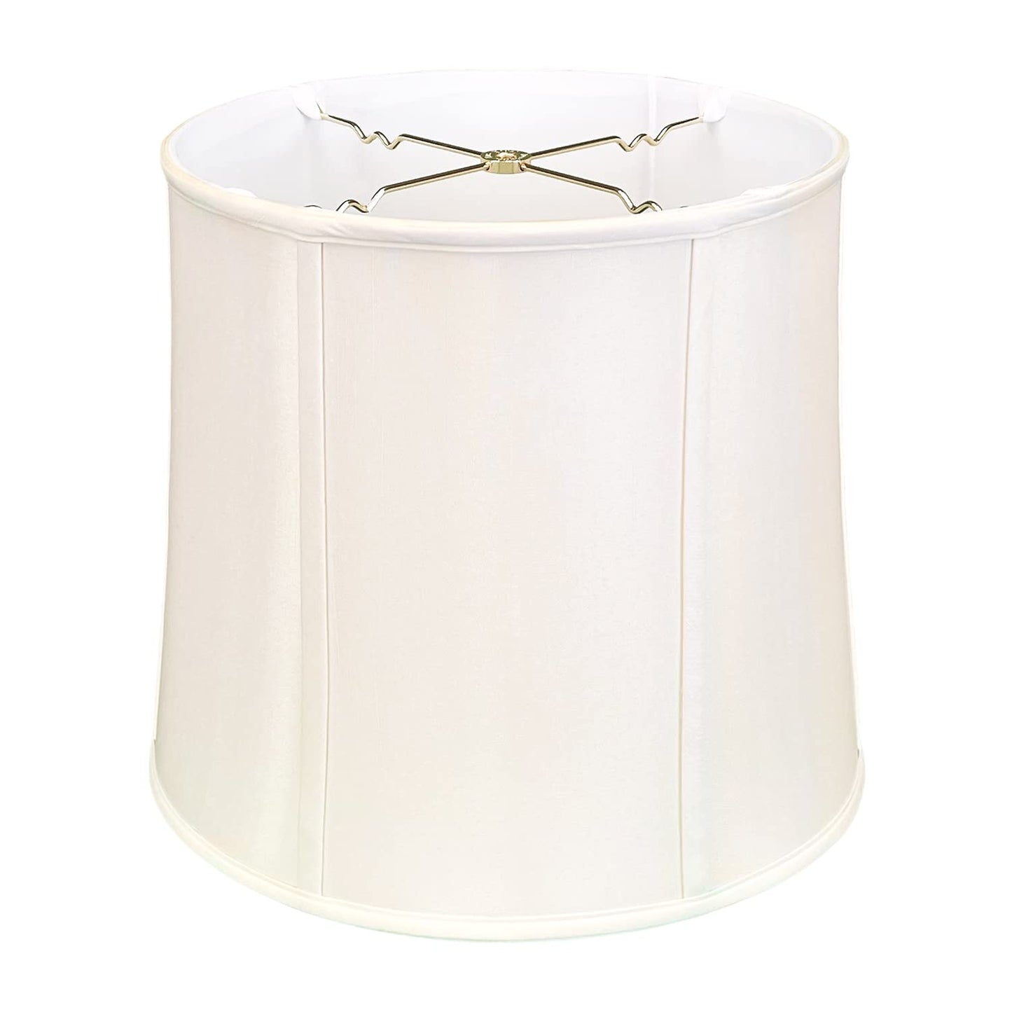 Royal Designs, Inc. Basic Drum Lamp Shade, 9in x 10in x 10in, White, Model BS-719-10WH