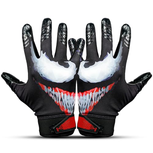 TAQCHA Villain Baseball Batting Gloves - Pittard Grip Skin Tight Adult Batting Gloves - Enhanced Performance Batting Glove...