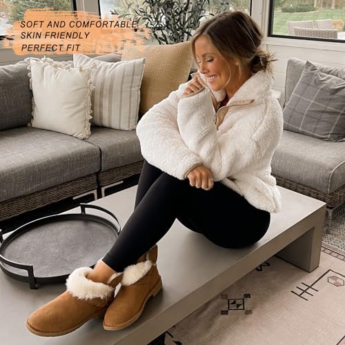 MOREFEEL 3 Pack Thermal Fleece Lined Leggings Women,High Waisted Tummy Control Warm Winter Yoga Workout Thick Pants