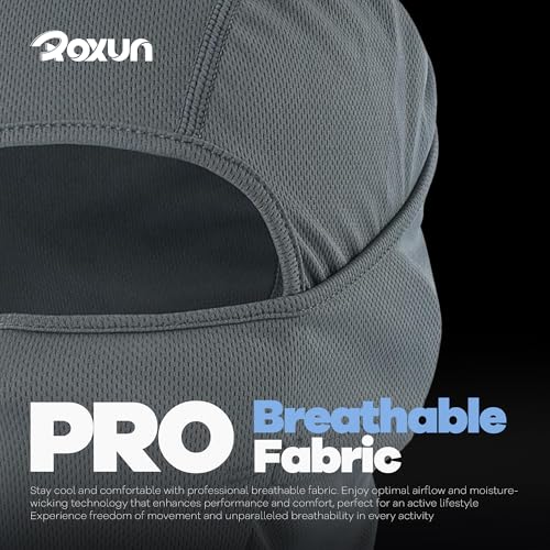 ROXUN Ski Mask Balaclava Shiesty, Motorcycle Winter Windproof Warmth UV Protector for Men/Women