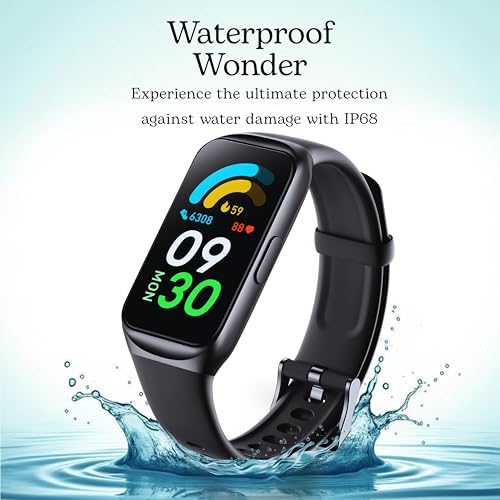 MEHRI Fitness Tracker - Smart Watch with 24/7 Heart Rate, Blood Pressure & Oxygen, Sleep & Stress Monitoring, IP68 Waterpr...