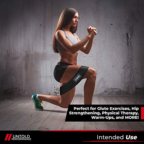 Untold Performance Heavy Resistance Bands - Hip Bands for Working Out, Premium Exercise Bands Resistance, Durable Resistan...