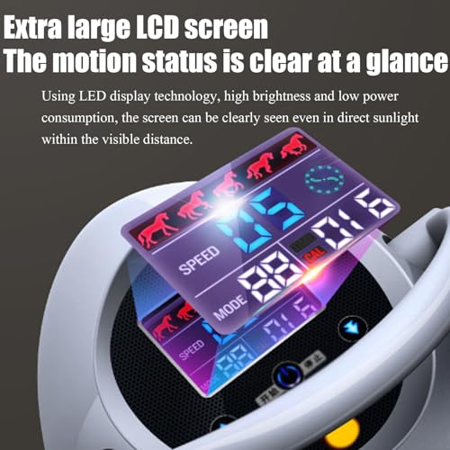 ERoomQ Electric Horse Riding Machine,Abdominal Exercise Machine,Horse Riding Exercise Machine,for Gymnasium, Indoor Club(B...