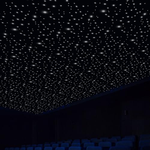 LED Star Light Curtain 13ft x 13ft Foldable DMX Control LED Stage Starry Sky Cloth Background 320 LEDs Star Light Curtain ...