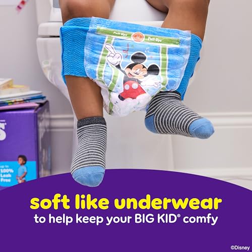 Pull-Ups Boys' Potty Training Pants, Size 4T-5T Training Underwear (38-50 lbs), 17 Count